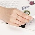 thumbnail image 5 of 4mm Rose Gold Women's Ring Wedding Bands with Cubic Zirconia High Polished Size 6-11, 5 of 6