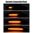 thumbnail image 3 of 2 Piezas Coche Marcadores Secuencial Lateral Marcador Luces Gire Señal Luz, 3 of 8