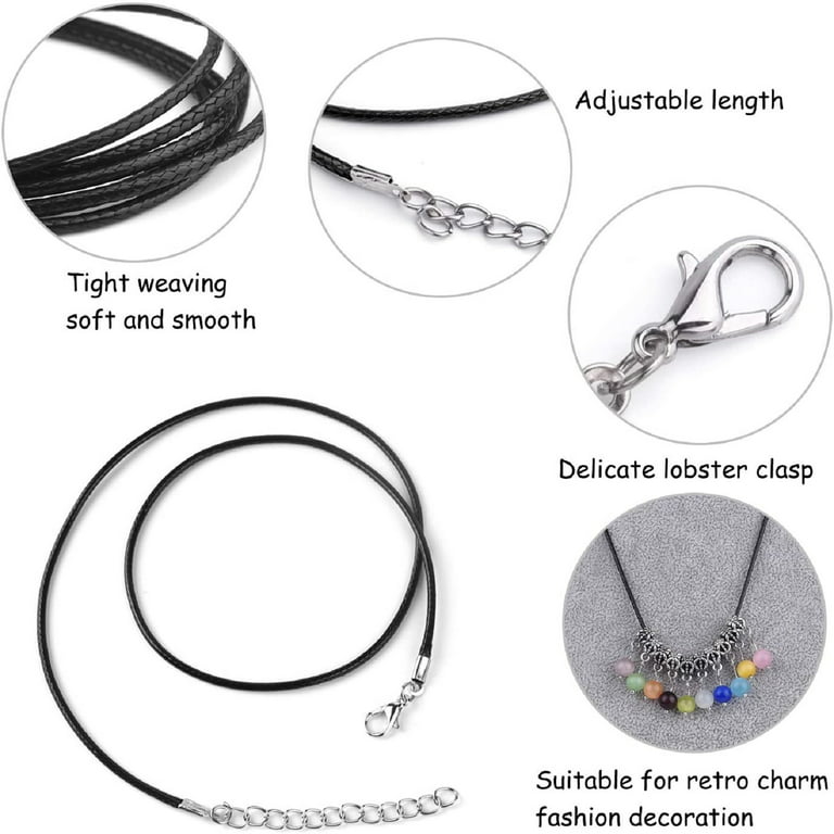 Wholesale New Accessories Stainless Steel Smooth Black Leather