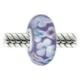 thumbnail image 2 of Bling Jewelry Womens Murano Glass Charm Bead with Sterling Silver Core - Floral Design for Bracelets, 2 of 4