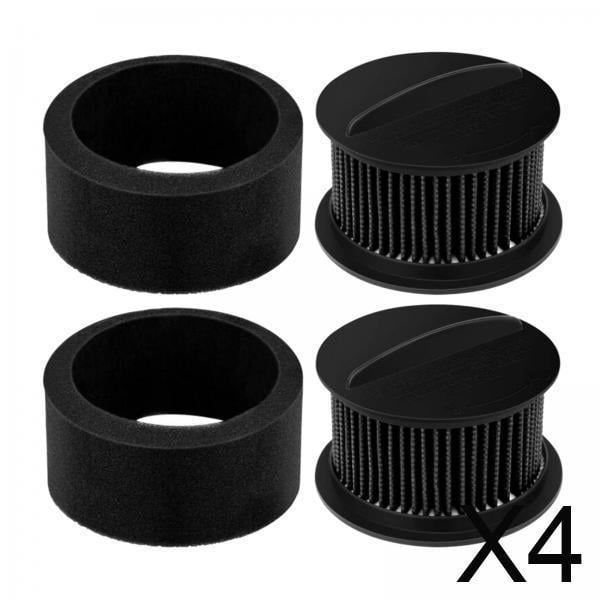 Malla de repuesto HEPA,Kits de filtros HEPA para aspiradoras Hogares,Filtro de repuesto Filtración de alta eficiencia,Accesorios Elemento filtrante Lavable Reutilizable,Filtro de aspiradora