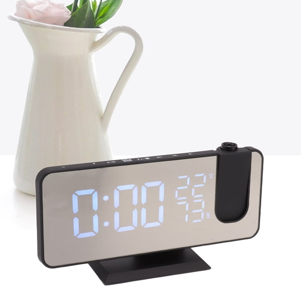 Reloj Despertador De Proyección Para Dormitorio Radio LED Digital