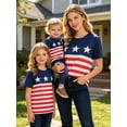 thumbnail image 5 of BemeyourBBs Matching Family 4th of July Shirts Outfits Patriot Fourth of July Family Shirt 4th of July Mommy and Me Family Matching Outfits Red White Blue Short Sleeve T Shirt for Women Men Kids, 5 of 10