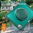 thumbnail image 7 of XYX For iPad Pro 11 inch Case (2025 M5/2024 M4), 360 Rotating Hand Grip, Shoulder Strap, Heavy Duty Drop Protection, Green, 7 of 7