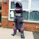 thumbnail image 2 of Disfraz inflable de dinosaurio Piamif para adulto, T-Rex, negro, 2 of 7
