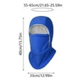 thumbnail image 2 of Winter Sports Unisex Thermal Windproof Neck Gaiter Hood With Full Face Coverage For Cold Weather Outdoor Activities And Extreme Conditions, 2 of 4