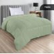 thumbnail image 2 of Ropa de cama Edreforter Utopia, tamaño doble, para todas las estaciones, color verde salvia, 2 of 7