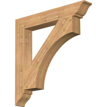 

Ekena Millwork 5 1/2 W x 40 D x 40 H Westlake Traditional Smooth Bracket Western Red Cedar
