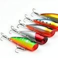 thumbnail image 5 of BESTSKY Fishing Lures Floating Popper Bait 5-Pack - 7cm Topwater Lure for Bass, Pike, Musky in Fresh and Saltwater, 5 of 7