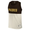 thumbnail image 2 of Men's Darius Rucker Collection by Fanatics Brown San Diego Padres Colorblock Tank Top, 2 of 3
