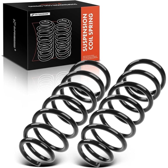 A-Premium 2Pcs Rear Suspension Coil Spring Set Compatible with Honda Civic 2006 2007 2008 2009 2010 2011 1.8L Driver and Passenger Side Replace# 52441SNAA02