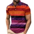 thumbnail image 1 of Birdeem Chemises pour Hommes Chemise Décontractée à Manches Courtes Imprimée Col Rabattu, 1 of 1