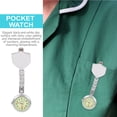 thumbnail image 4 of Miangastore Professional Design Pocket Watch Silver 1Set 3.74X0.98X0.24In, 4 of 9