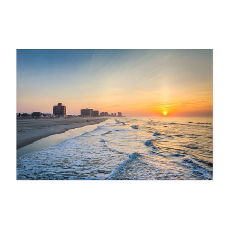 Daybreak Ventnor No. 2 - Ventnor City New Jersey Photography Unframed Wall Art Print 5 x 7 inches