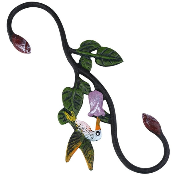 DEEPCRAFF Heavy Duty Cast Iron Garden Ornaments Hook for Bird Feeders Plant Hangers Outdoor