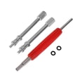 thumbnail image 1 of Extensión de válvula de llanta de 80 mm con herramienta de núcleo de válvula y anillos de sellado, 1 of 6