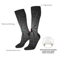 thumbnail image 4 of Naloa Black Spider On Web Thigh High Socks Extra Long Stretchy Sock Women Over Knee High Opaque Stocking Daily Wear, 4 of 6