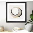 thumbnail image 2 of Giant Art 36x36 Ring of Gold I Matted and Framed in White, 2 of 3