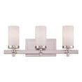 thumbnail image 1 of Savoy House Manhattan 3 Light Bath Bar in Polished Nickel, 1 of 1