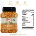 thumbnail image 2 of Pride of India - PACK of 6 - Turmeric Minced Whole – Gourmet Spice – Curcumin Rich Properties – No Additives Gluten – Easy to Use – 7 oz. Medium Dual Sifter Jar, 2 of 6