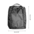 thumbnail image 2 of Unique Bargains 1 Pc Portable Packing Cube for Luggage 12.99"x4.72"x8.66" Black, 2 of 6