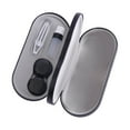 thumbnail image 2 of Estuche Rígido de Doble Cara para Gafas Sunnimix Estuche Doble para Anteojos Negro, 2 of 8