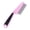 Pink, variant on 2PC Pet Stainless Steel Fine Tooth Comb, Dog Cat Flea Lice Comb with Non-Slip Handle & Hang Ring, Grooming Brush for Removing Tangles Fleas Dandruff,7.09 in.