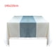 thumbnail image 2 of Toystoory 1 Uds. Mantel para de comedor mantel rectangular de lino y algodón mantel bordado de estilo rústico borde con flecos decoración de Decoración del hogar cielo azul 140x220cm, 2 of 6