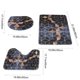 thumbnail image 1 of Yhmxh Decoración del baño Alfombra de baño de 3 piezas, supersuave, antideslizante y absorbente. Organizadores y almacenamiento de baño Accesorios de baño, 1 of 5