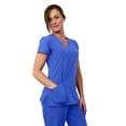 thumbnail image 2 of Green Town Scrubs for Women Scrub Set - Jogger Pant and V-Neck Top, 6 Pockets, Easy Care Uniforms, 2 of 2