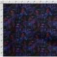 thumbnail image 4 of Soimoi Animals Print, Velvet Fabric, Decor Sewing Fabric by The Yard 54 Inch Wide,Decorative Fabric for Upholstery and Home Accents, Black, 4 of 5