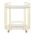 thumbnail image 2 of Chariot de bar contemporain Canary, de LumiSource, 2 of 9