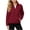 Wine, variant on yillto Fleece Jacket Women Zip up Lightweight Soft Warm Winter Jackets for Women with Pockets Hiking Coat