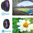 thumbnail image 3 of Lente Con Clip Para Teléfono Móvil Lente Con Clip Hd Diseño 2 En 1 Lente Externa Para Teléfono Móvil Lente Para Teléfono Móvil Con Microzoom Inteligente Teléfono Móvil Portátil Con Clip Inevent EL006744-00, 3 of 6