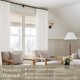 thumbnail image 2 of Cortinas TWODRAPES de lino con pliegues tipo pinch, 213 x 102 cm, 2 paneles, 2 of 8