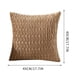 thumbnail image 3 of Funda de almohada plisada de terciopelo, funda de cojín para sofá, material suave, diseño elegante, para sala de estar, almohada decorativa, tela duradera, decoración del hogar, asientos de, 3 of 9