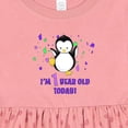 thumbnail image 4 of Inktastic I'm 1 Year Old Today-first Birthday Baby Penguin Girls Baby Dress, 4 of 5