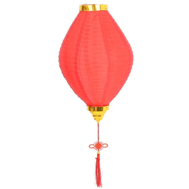 Faroles chinos rojos tradicionales para la decoración del Festival de Primavera, faroles de seda antiguos para mediados de otoño, Año Nuevo, decoración colgante para jardín al aire libre