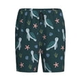 thumbnail image 6 of Daiia Cute Turtle Mens Woven Stretch Pajama Short,Short Pajama Pants-3X-Large, 6 of 7