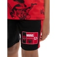 thumbnail image 5 of Spider-Man Boys Active Printed Short Sleeve Tee and Matching Shorts, 2-Piece Set, Sizes 4-16, 5 of 6