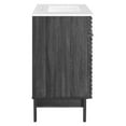 thumbnail image 3 of Modway Render 30" Particleboard Bathroom Vanity Cabinet in Charcoal/White, 3 of 4