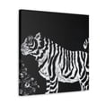 thumbnail image 2 of Fierce Bengal Tiger Painting - Canvas, 2 of 10