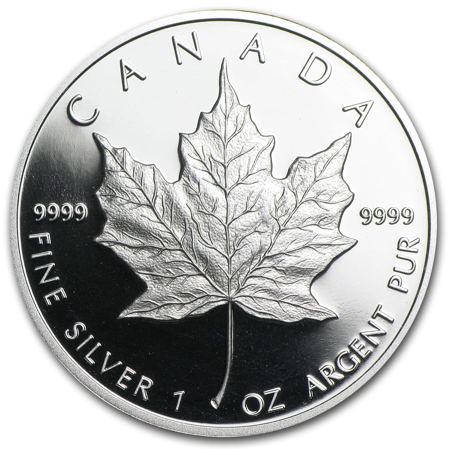 1989 Canada 1 oz Proof Silver Maple Leaf (w/Box & COA