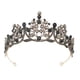 thumbnail image 1 of KAKOWELY 1 pieza de corona decorativa para novia, tiara barroca, accesorio para el cabello para cumpleaños, 1 of 5