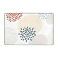 thumbnail image 1 of XMXT Indoor Area Rug, Abstract Elements Decoration Non-Slip Polyester Rugs for Living Room, 72 x 48 inches, 1 of 9