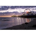 thumbnail image 1 of Wallmonkeys Santa Monica Pier at Sunset Peel and Stick Wall Decals Mural WM249799 (36 in W x 24 in H), 1 of 4