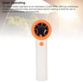 thumbnail image 4 of Portable Handheld Fan High Speed Stepless Adjustable Digital Display USB Rechargeable Quiet Small Pocket Fan for Travel Camping, 4 of 7