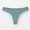 Sky Blue, variant on Swuxness Women's Seamless Stretch Thong Panty Solid Color Fashion Breathable Style Lightweight All Day Low Waisted Panties