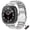 silvery, variant on Titanium Metal Band for Samsung Watch 7 Ultra 47mm Luxury Men Strap for Galaxy Watch 7 47mm NO Gaps Curved End Link Bracelet