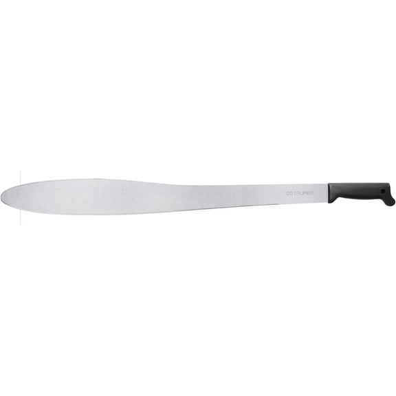 TRUPER T-1173-27B Black Handle Caguayana Style Machetes, Rivetless 27" (69cm)